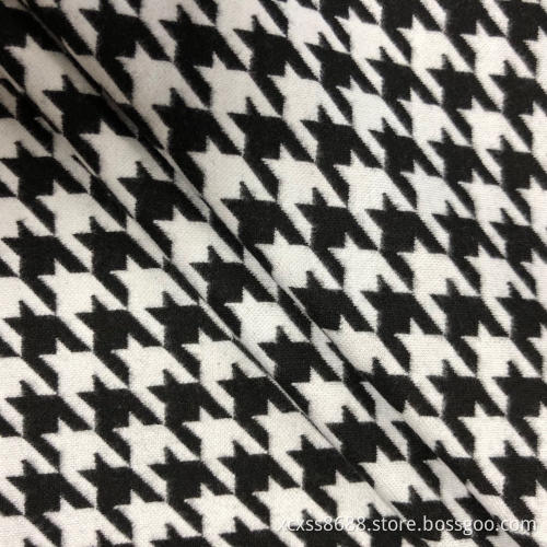 Jacquard stickat plaggetyg